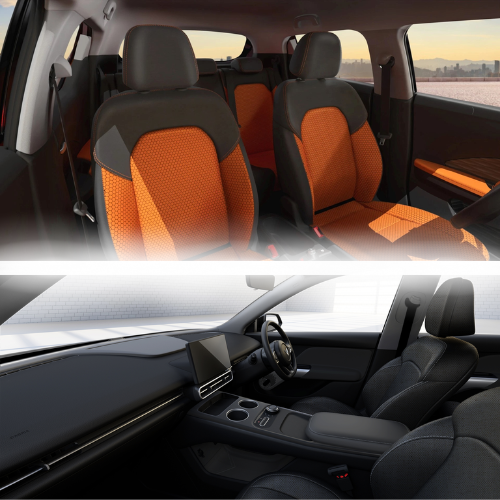 Nội thất xe sạch sẽ